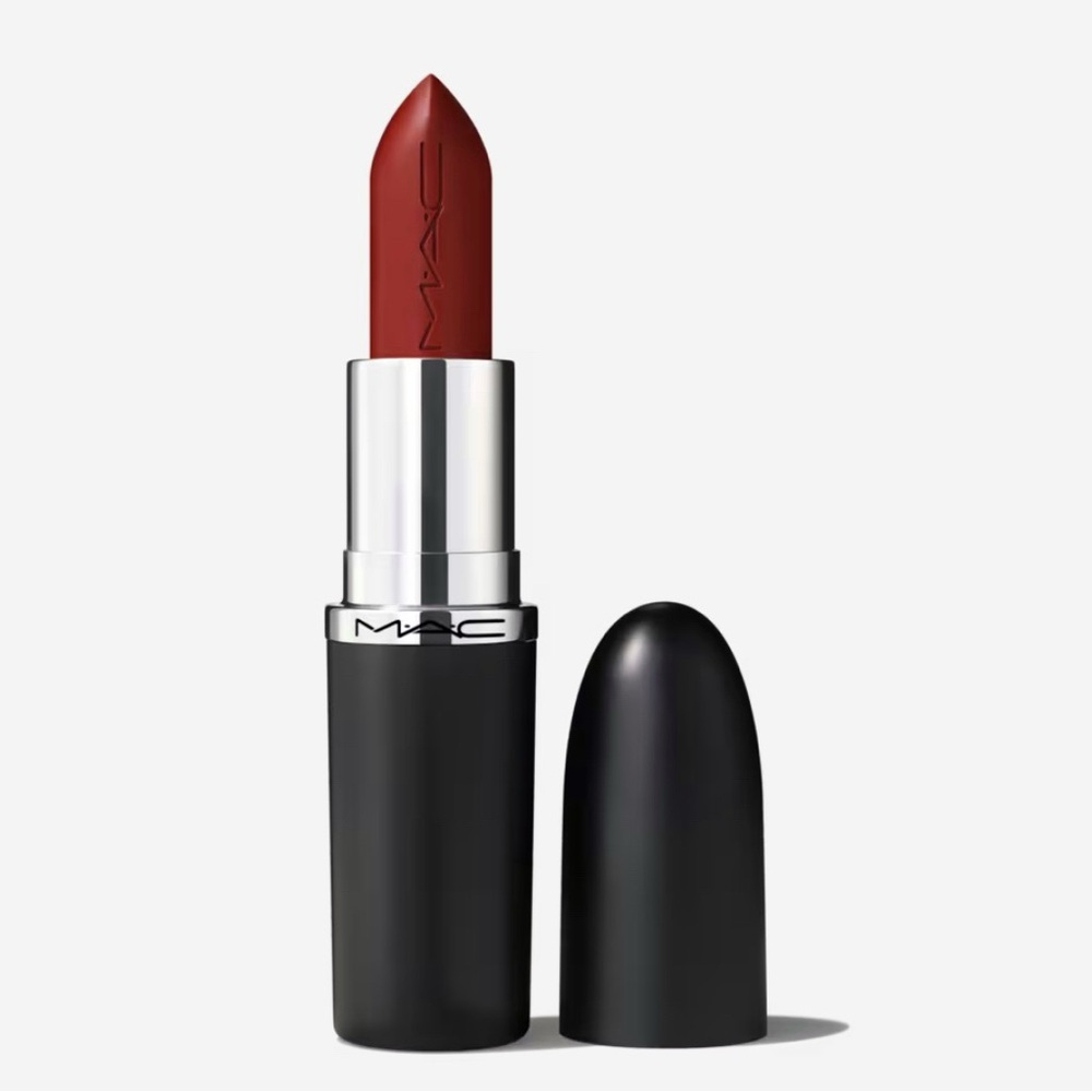 MAC Macximal Sleek Satin Lipstick in 827 Dubonnet (midtone wine) NEW